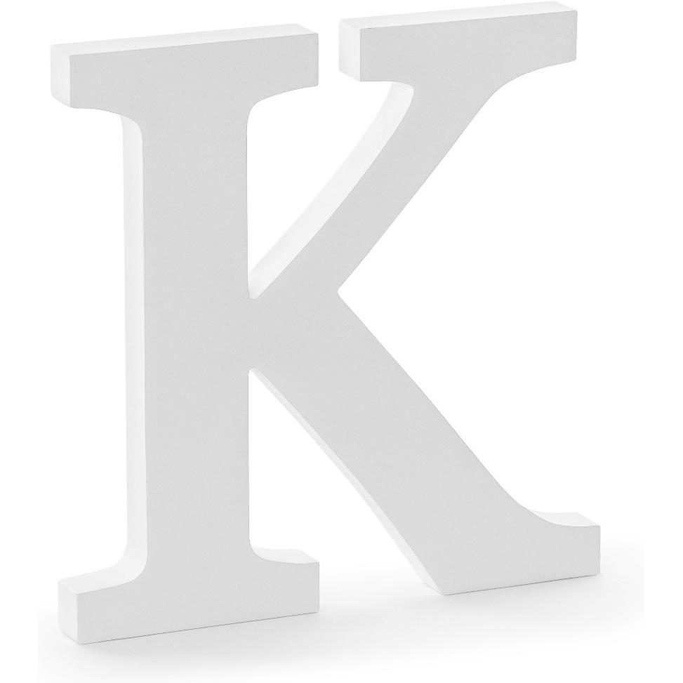 Partydeco Holzbuchstabe K