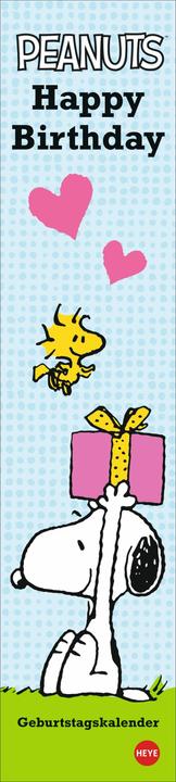 Image du produit Calendrier d'anniversaire Peanuts (11 x 49 cm, Couverture rigide, Allemand)