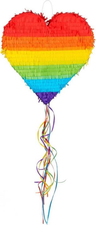 Produktbild Boland Pinata zum Ziehen - Regenbogenherz (1 Stk.)