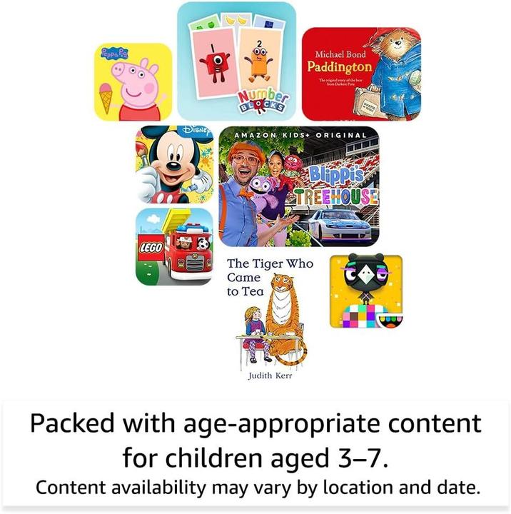 Produktbild Amazon Fire HD 8 Kids (2022) inkl. Hülle (8", 32 GB, Blue)