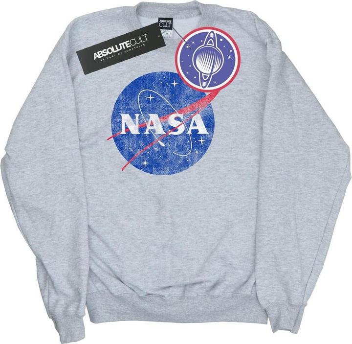 Produktbild Nasa Classic Insignia Logo Distressed Sweatshirt (S)