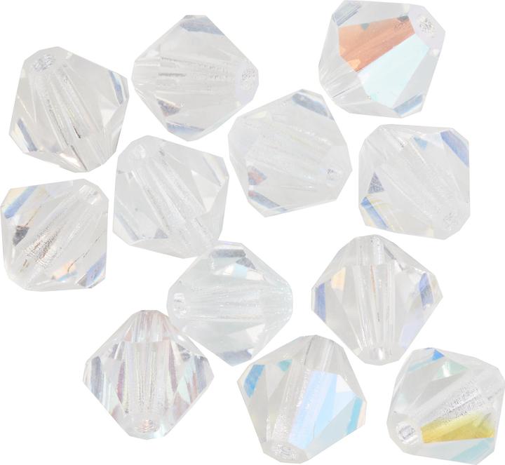 Produktbild Pracht Glasschliffglitzerperlen, 6 mm, 12 Stück