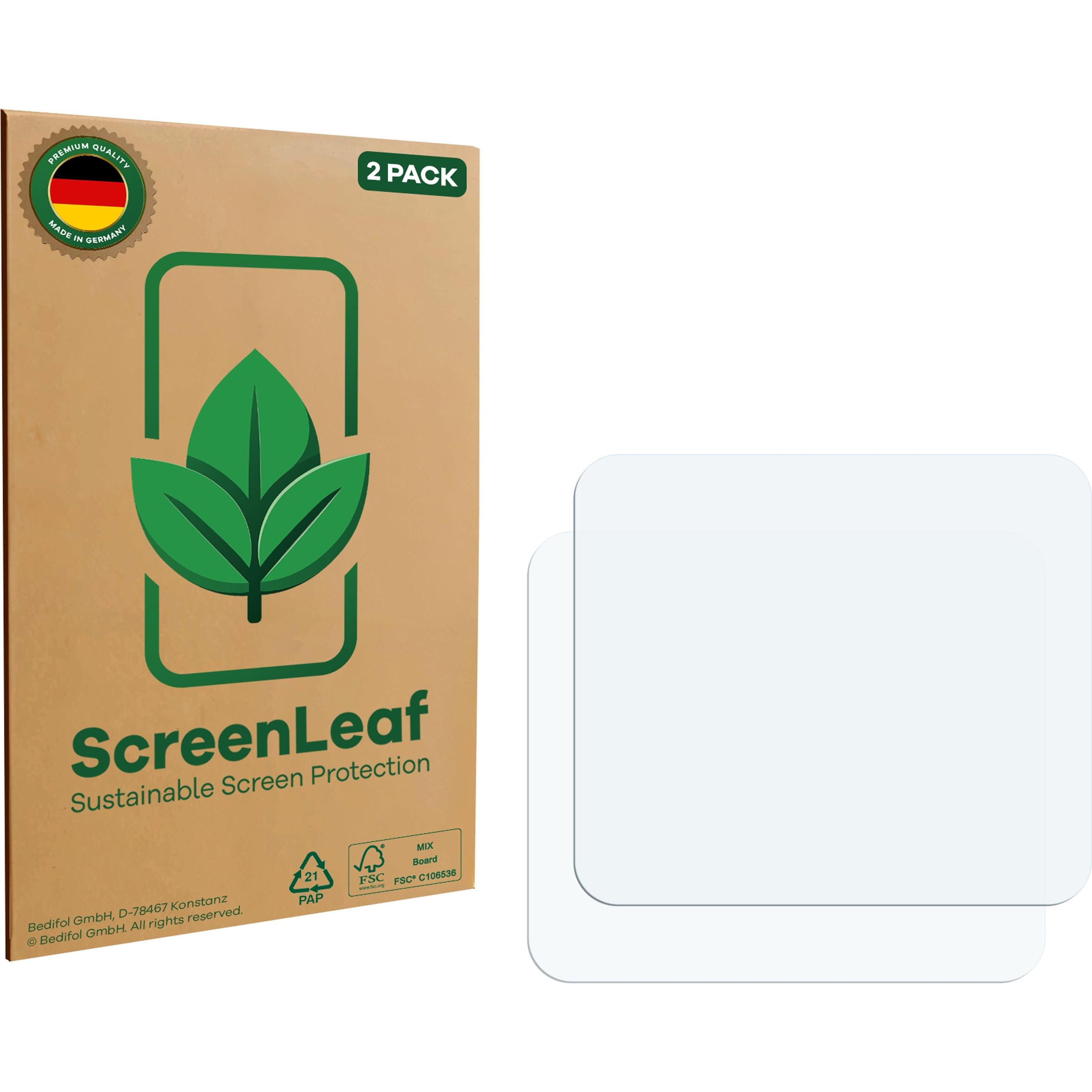ScreenLeaf, Fahrzeug Navigation Zubehör, Schutzfolie nachhaltiger Displayschutz Display Schutz Folie Klar Transparent