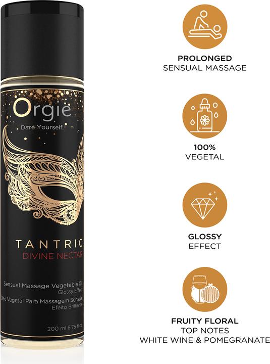 Actual product image Orgie Tantric Divine Nectar 200 ml (200 ml)