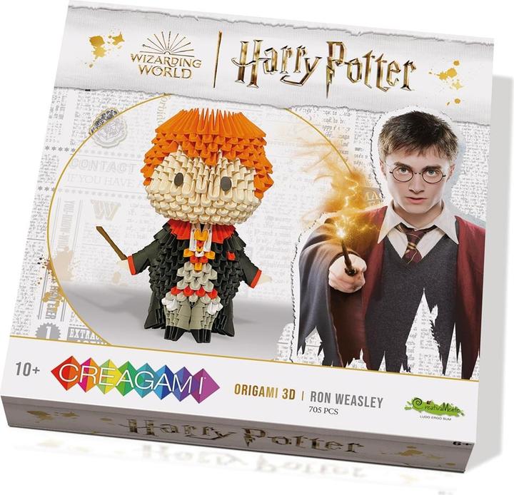 Actual product image Origami 3D Ron Weasley 705 pieces