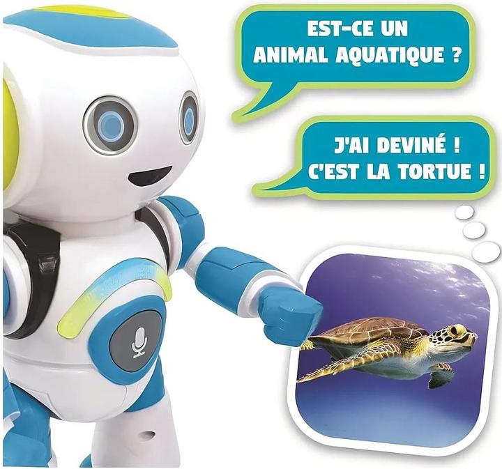 Actual product image Lexibook POWERMAN JUNIOR Programmable talking educational robot with quiz, music and remote control English (English)