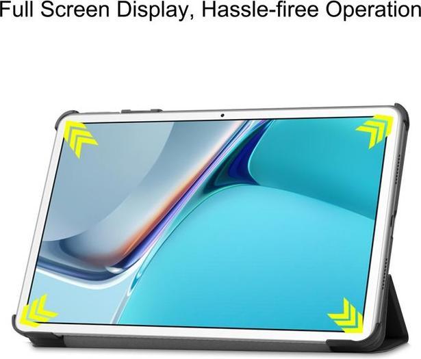 Actual product image MU Classic Triple foldable leather cover (Huawei MatePad 11 (2021))