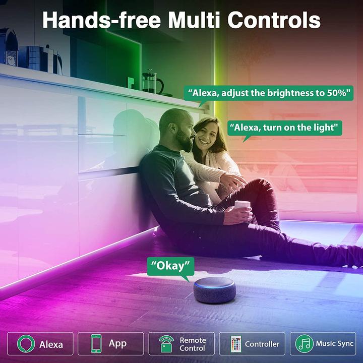 Produktbild Lamomo 12V RGB Led Strip, 5m