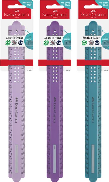 Actual product image Faber-Castell Sparkle (30 cm, Plastic)