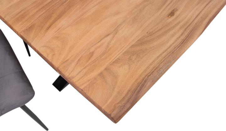 Actual product image SAM DEREK Baumkante massiv Akazie (160 x 85 x 77 cm)