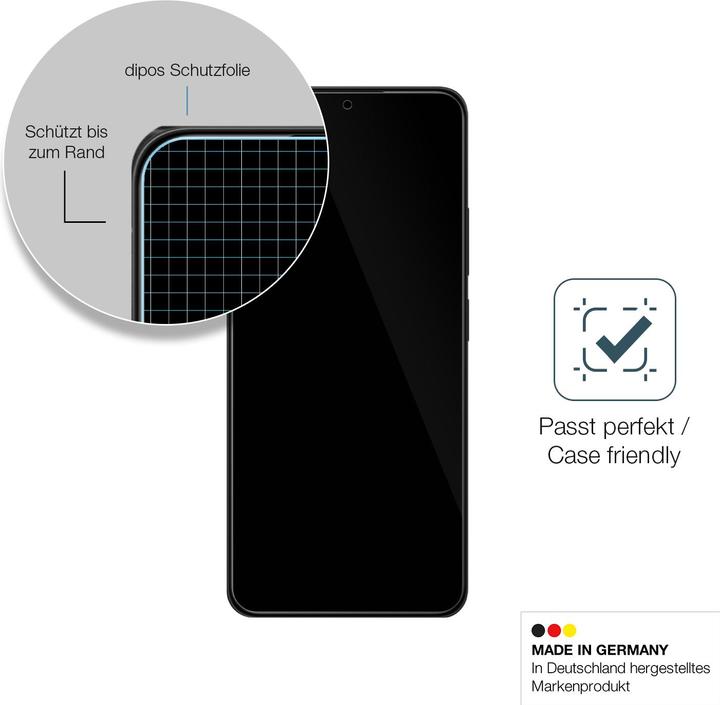 Produktbild Dipos Anti-Shock Displayschutz 9H (1 Stück, Xiaomi Redmi 14C)