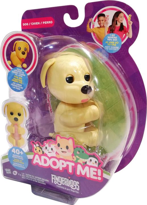 WowWee Fingerlings X Adopt Me Chien