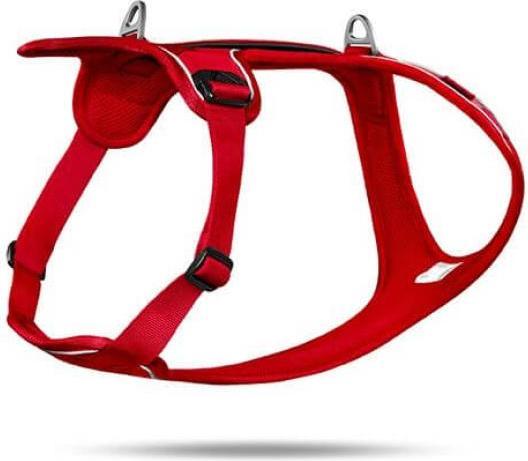 Actual product image Curli Belka Comfort Dog Harness Red XL (XL, Dog, Walks)