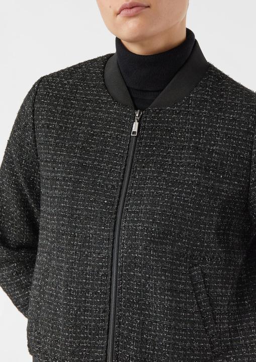 Immagine prodotto Comma Indoor-Jacke Kurzer Blouson mit dezentem Glitzergarn (34)