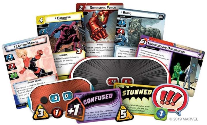 Actual product image Enigma Marvel Champions - Card Game (English) (FMC01EN) (English, 1 - 4 Players)