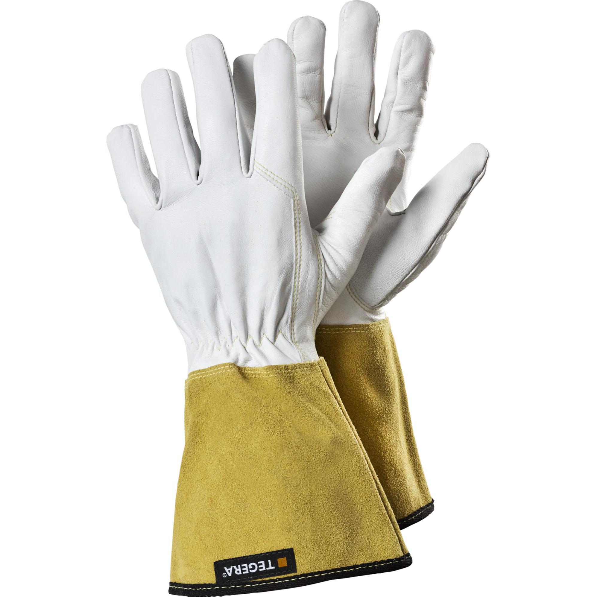 Tegera, Schutzhandschuhe, Ejendals 126A, Workshop gloves, White, Yellow, Workshop, Adult, Adult, Scratch resistant (9)
