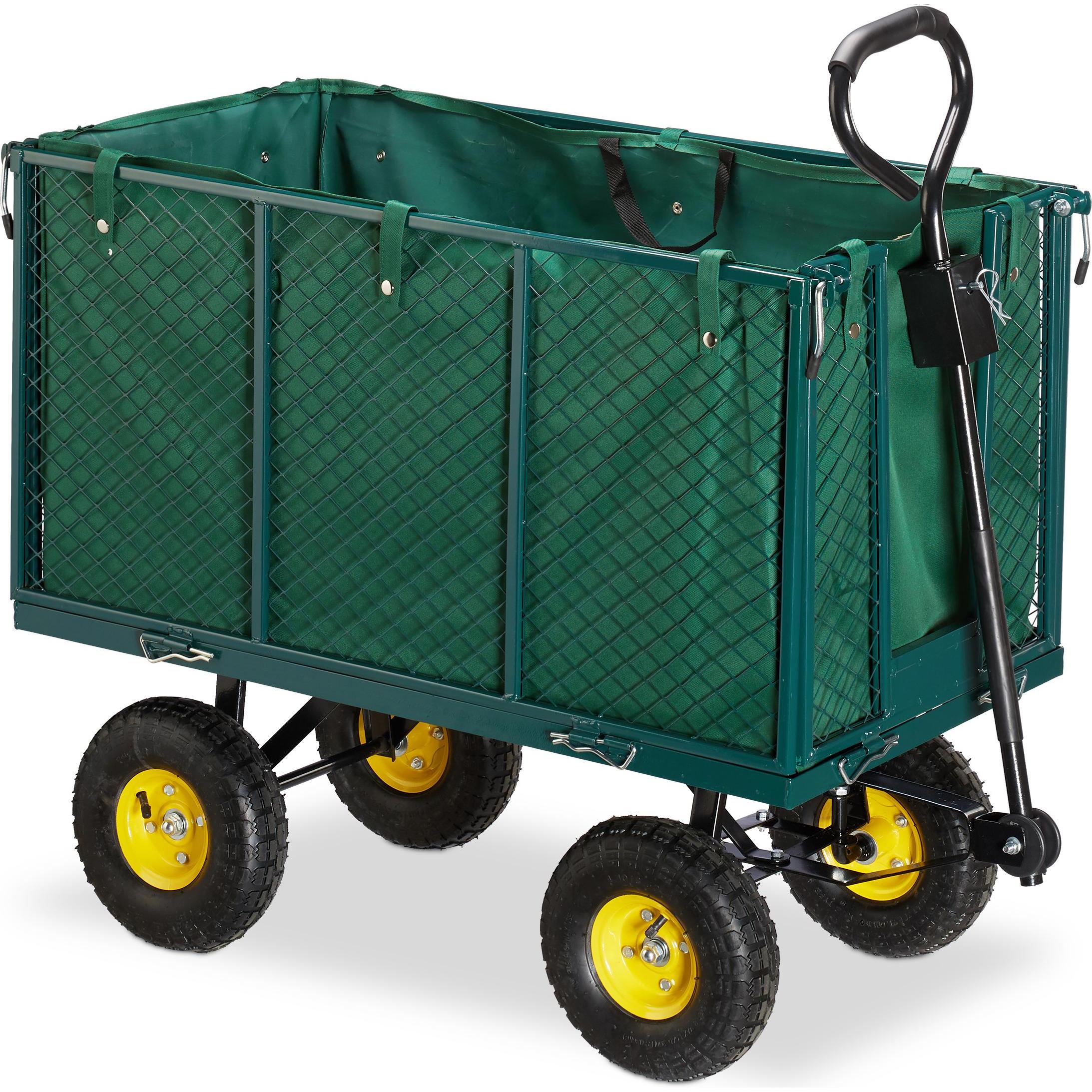 Relaxdays Gartenwagen