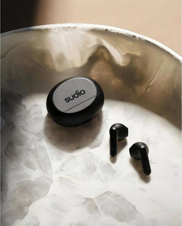 Actual product image Sudio Headphone A3 Black In-Ear True Wireless (25 h, Wireless)