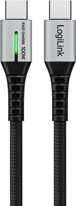 Actual product image LogiLink USB C — USB C (0.30 m, USB 2.0, 100 W)