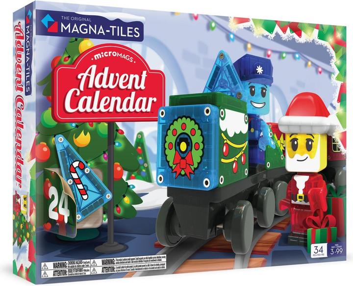 Actual product image Magna-Tiles - Advent Calendar with microMAGS (90363)