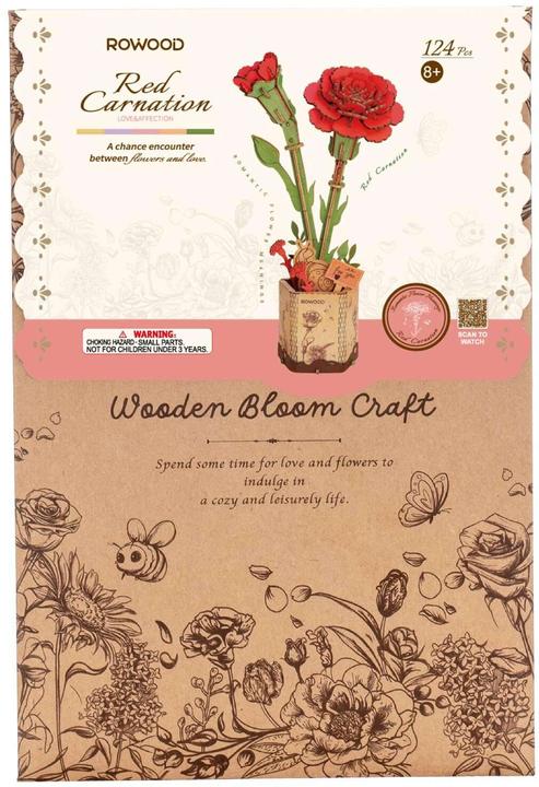 Actual product image Rolife TW052 - Red Carnation