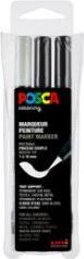Image du produit Posca Marqueur à pigments PCF-350, boîte de 10 (Multicolore, 10 mm, 10 x)