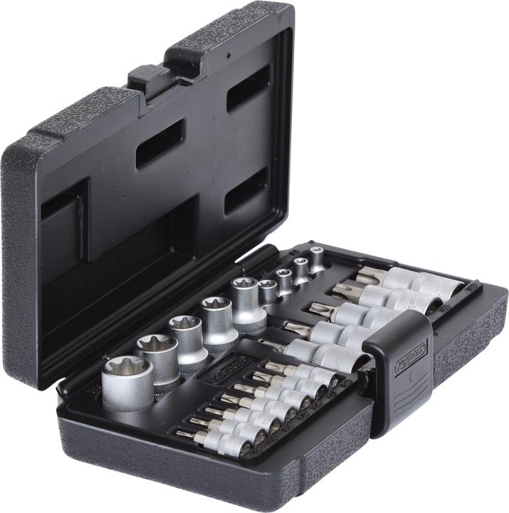 Produktbild KS Tools 1/4" + 1/2" Torx-Steckschlüssel-Satz