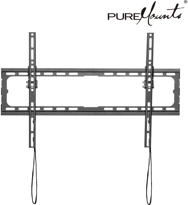 Image du produit PureMounts Wandhalterung PM-BT610 Schwarz (Mur, 45 kg, 37" - 80")