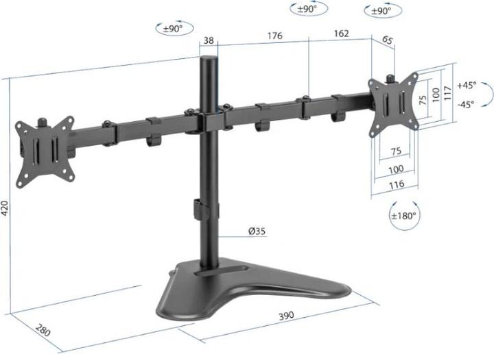 Image du produit Iggual IGG317129 (Tables, 32", 16 kg)