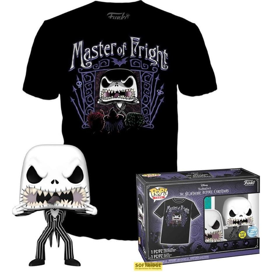 Thumbnail - Funko Pop & Tee Nightmare Before Christmas : Jack (L)