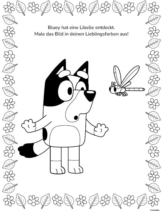 Produktbild Panini Bluey: Mein Mal- und Stickerspass