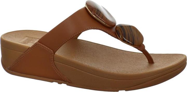 Fitflop Lulu Marbled Stone Toe Post Sandals