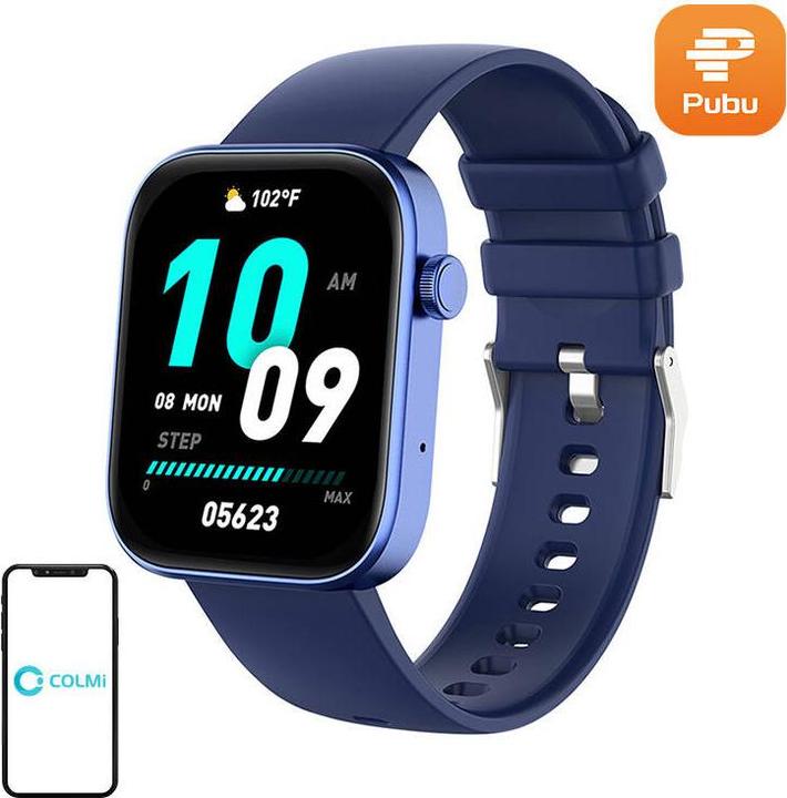 Actual product image Colmi P71 Smartwatch (Blue)