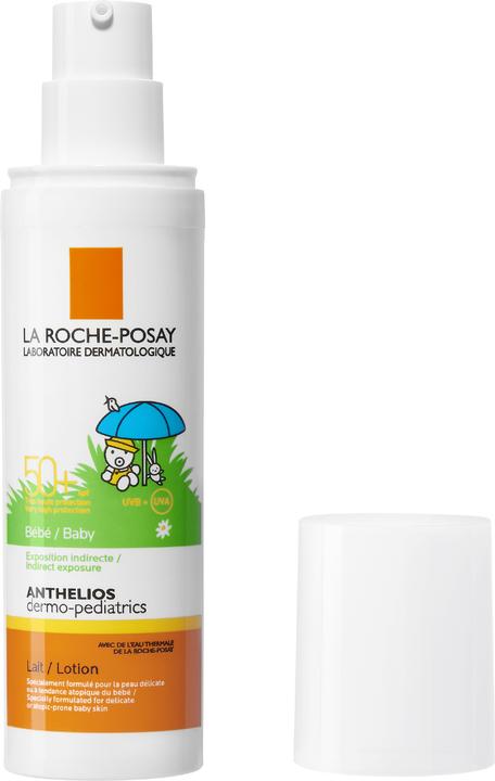 Actual product image La Roche Posay Anthelios Dermo-Kids Baby Milk Nourishing Sun Protection Milk (Suntan lotion, SPF 50+, 50 ml, 86 g)