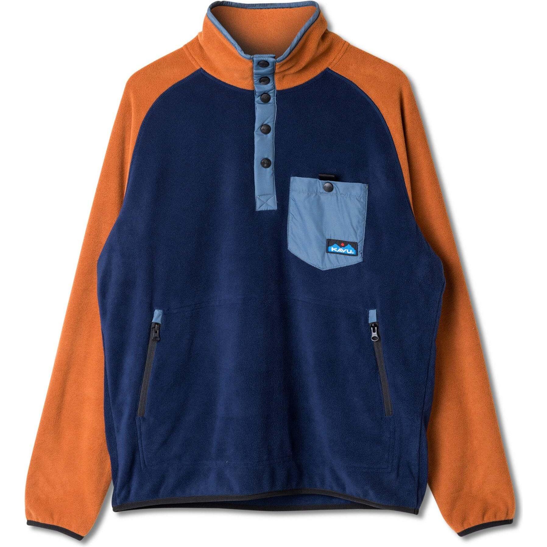 Kavu, Herren, Pullover, pullover teannaway, Blau, (S)