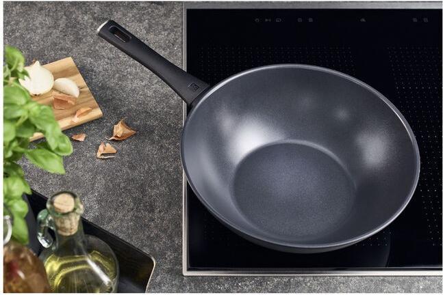 Productafbeelding Zwilling - Madura Plus Ceramic Wok - Sort - 30 cm (Aluminium, 30 x 11.20 cm)