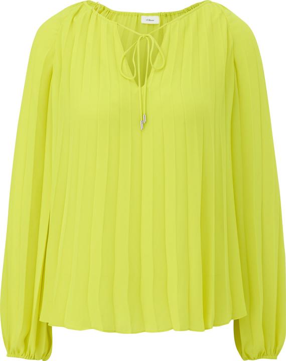 Actual product image s.Oliver Bluse Plisseebluse aus Chiffon (46)