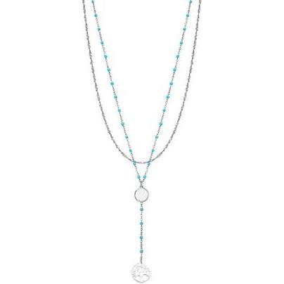 Viceroy, Halsschmuck, Zeitlose Stahlkette Baum des Lebens Kuss 1390C01000