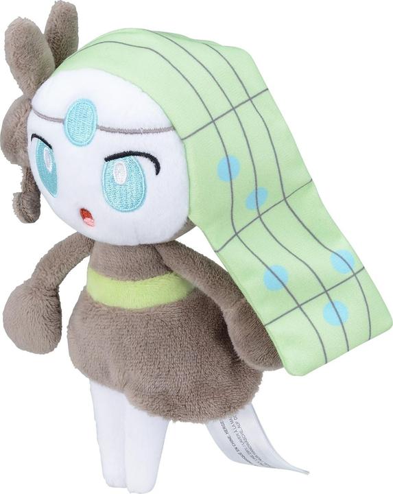 Actual product image Pokémon Meloetta (Aria Forme) Sitting Cuties Plush - 13 cm (7.50 cm)