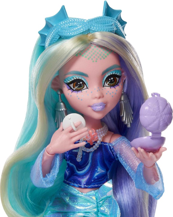 Actual product image Monster High Skulltimate Secrets™ Fearidescent™ Lagoona Blue™ Doll