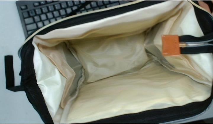 Immagine prodotto Only-Bags.Store Borsa per pannolini con stampa a foglie, zaino per mamma con maniglia superiore, zaino da viaggio