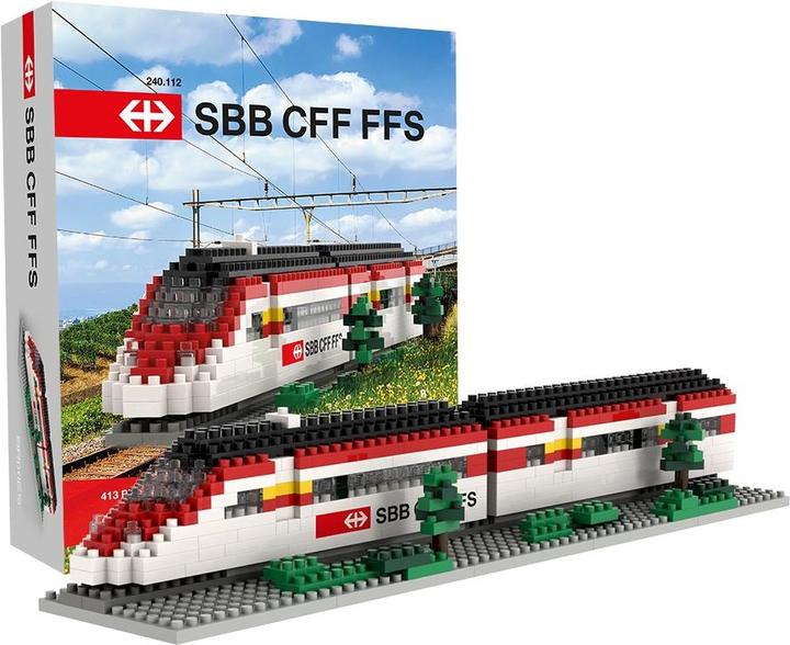 Actual product image Brixies SBB train