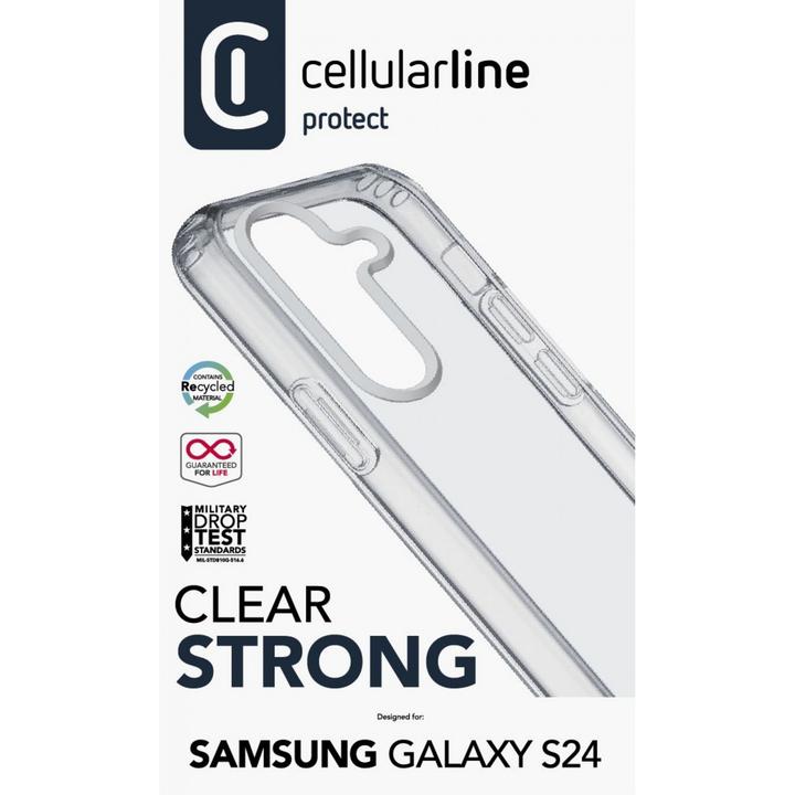 Actual product image Cellularline Cellular Line Cover for Samsung Galaxy Clear (Samsung Galaxy S24)