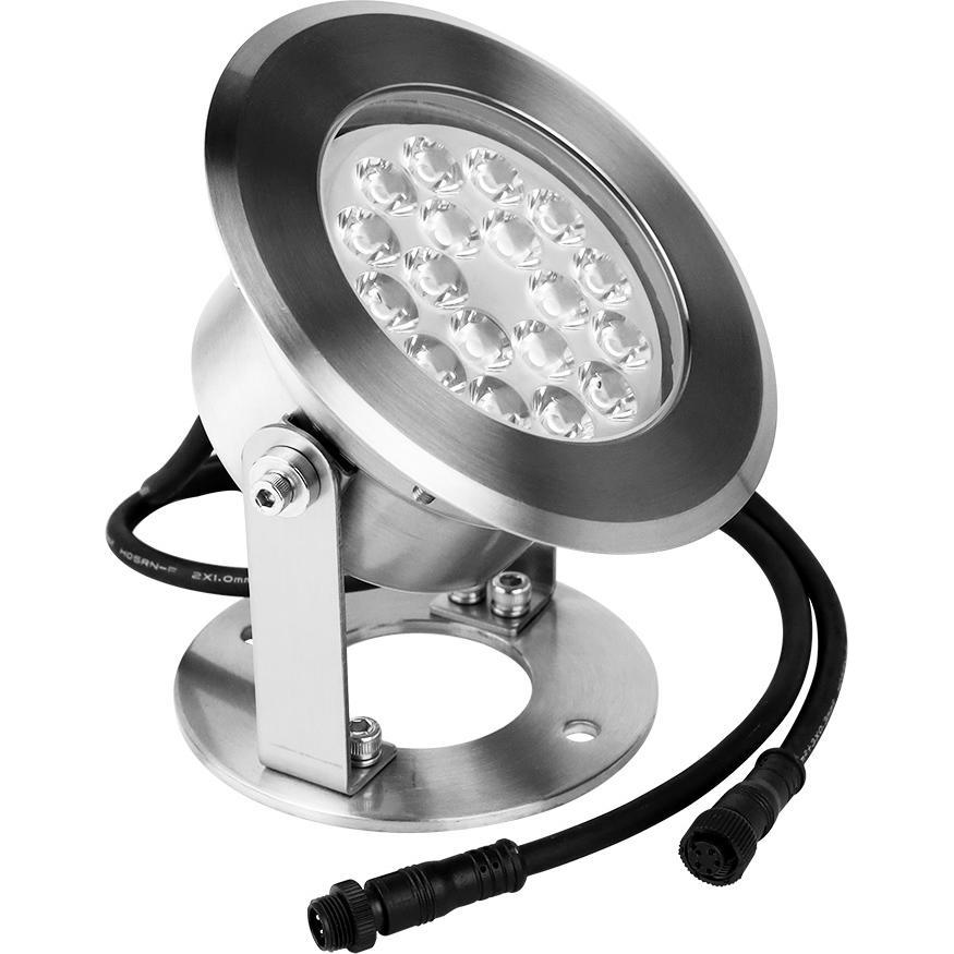 MiBoxer Synergy 21 LED DMX512 Underwater Light 9W RGB+WW*Milight/* (9 W, LED), Faro, Multicolore