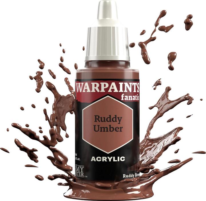 Actual product image The Army Painter Colour Warpaints Fanatic: Ruddy Umber 18 ml