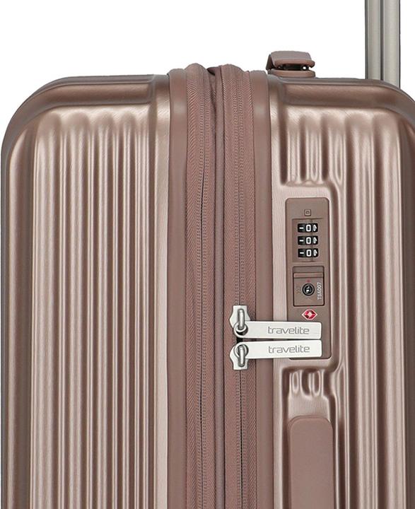 Image du produit Travelite Paros Trolley M erweiterbar, 63 l, Braun (63 l)