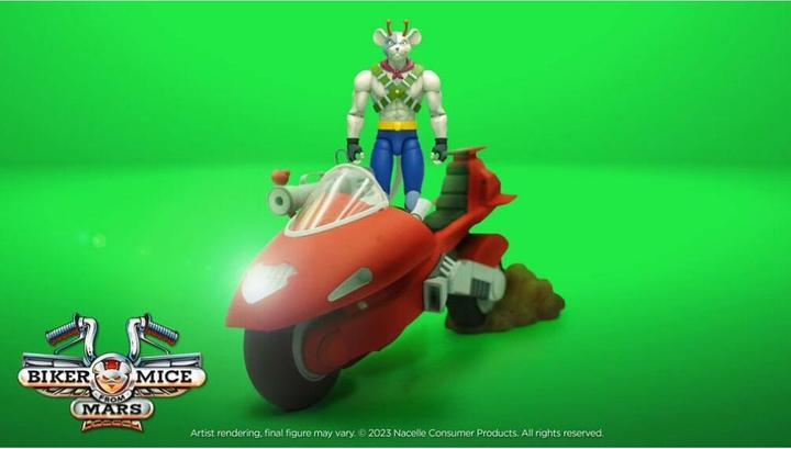 Produktbild Nacelle Consumer Biker Mice From Mars Fahrzeug Vinnie's Radical Rocket Sled 25 cm