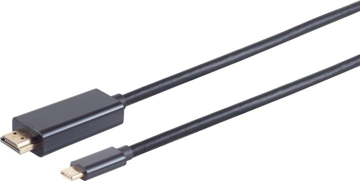 Shiverpeaks S/CONN maximale connectiviteit Displayport-kabel-USB type C-stekker naar Displayport-stekker (1 m, DisplayPort)