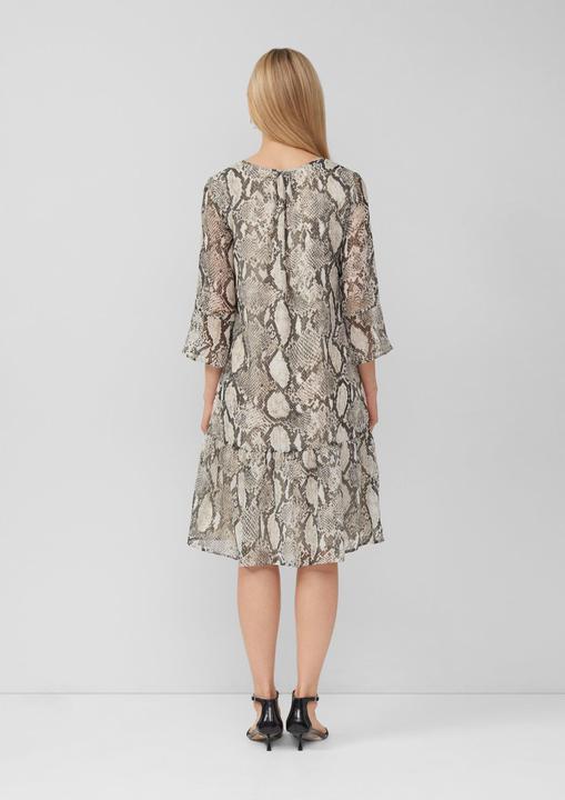 Image du produit s.Oliver Kleid Kleid mit Schlangen-Print und Viskosefutter (34)