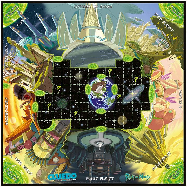 Actual product image Winning Moves Rick and Morty Cluedo (English)